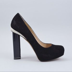 ✨HOST PICK✨Kirkwood 🖤 Suede 👠 w/Glitter Heels 🤩